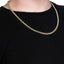 10k Yellow Gold Semi Solid Miami Cuban Chain - 5.00 mm
