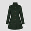 Manteau Femme Casual à Col Montant Automne Hiver