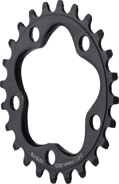 Plateau intérieur MSW 30T 74mm BCD - Noir