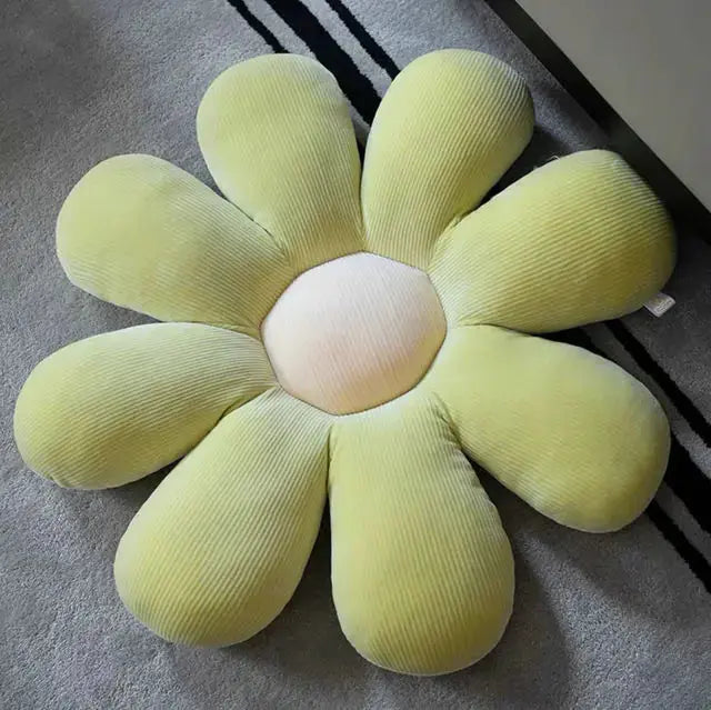 Cojín de Flor de Seis Pétalos