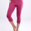 JupiterGear Mid-Rise Capri Fitness Leggings with Pockets