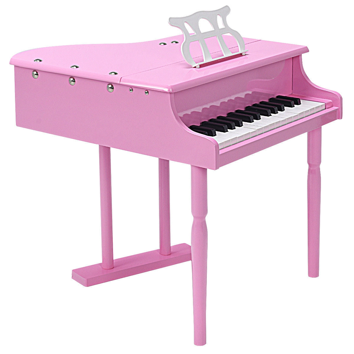 Piano de Gran Miniatura de 30 Teclas para Niños - Rosa