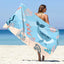 Double-Sided Velvet Microfiber Beach Towel