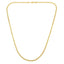 Chaîne Ice Barrel en or jaune 14 carats - 3,10 mm