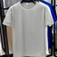 Camiseta de Manga Corta de Cuello Redondo para Hombre en Tallas Grandes