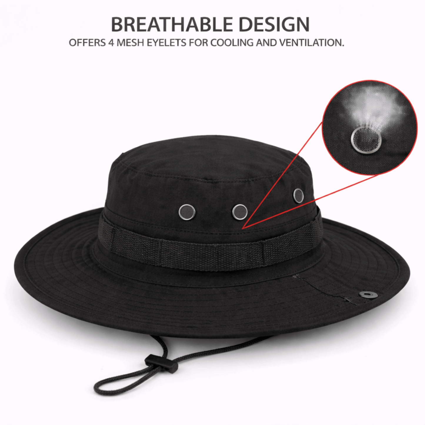 Chapeau de pêche tactique à large bord XGear