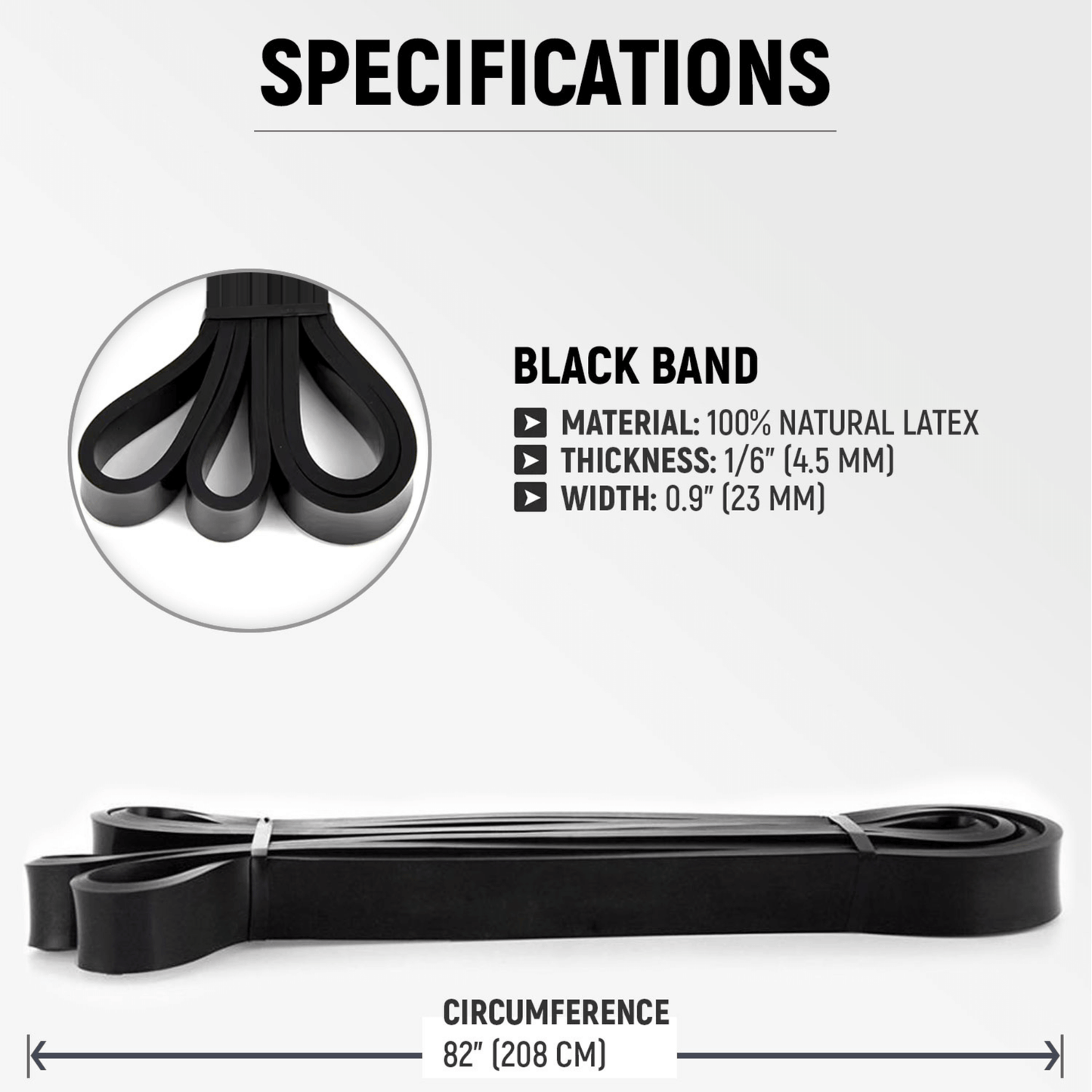 Bandas de Resistencia Pesadas XG-PRO de XGear Fitness
