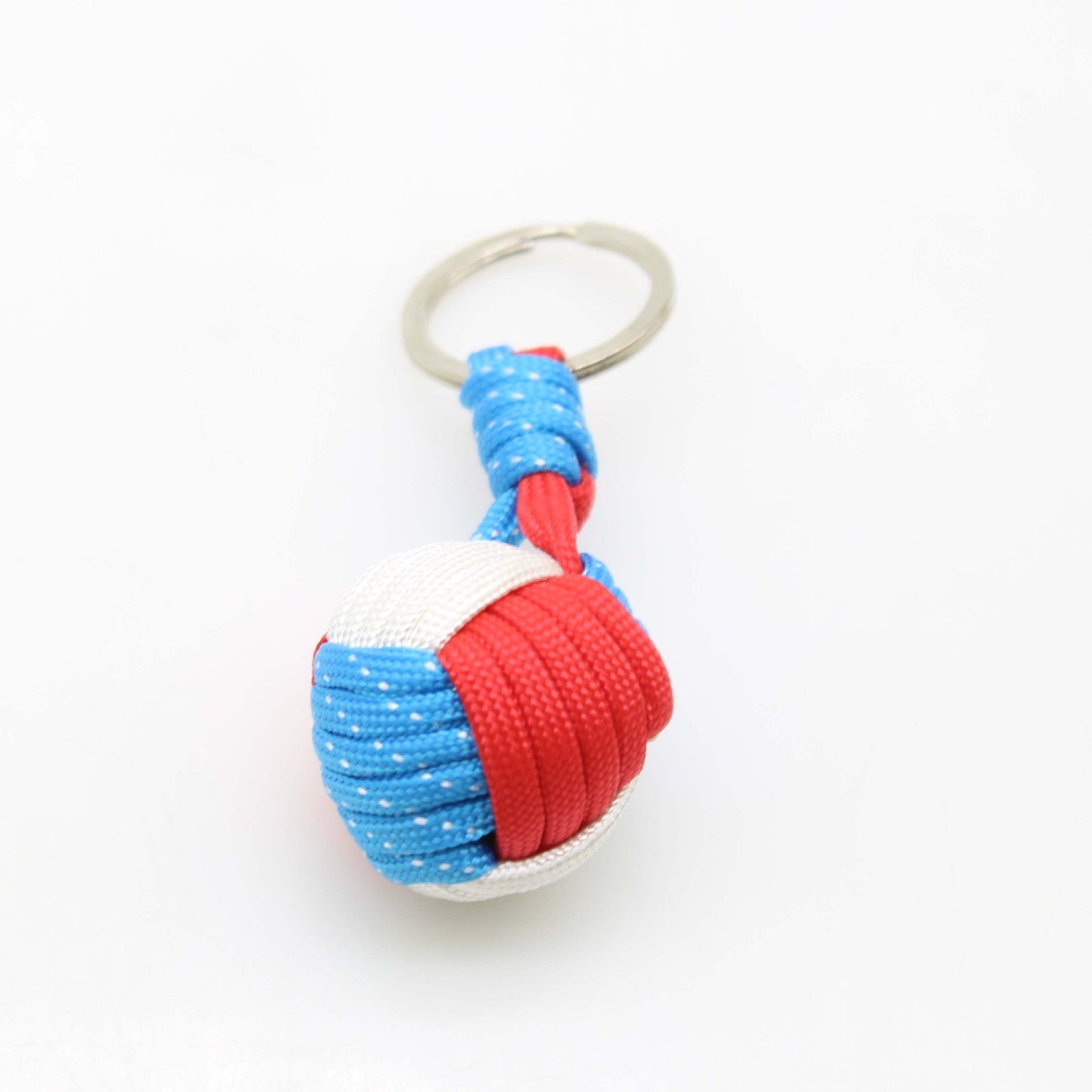 Outdoor Parachute Cord Woven Key Ball - Versatile Key Pendant