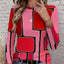 Women's Casual Long-Sleeve Crew-Neck Sweater