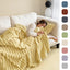 Luxurious Double-Sided Bubble Velvet Blanket