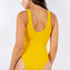 Elegant One-Piece Ruched Side Swimsuit