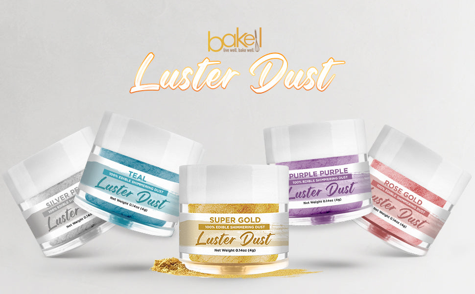Luster Dust - 4 Gram Jar in 30+ Colors