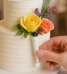 Floral Cake Spike - Korvel