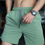 Shorts de plage pour hommes grande taille à séchage rapide avec cordon de serrage