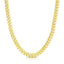Cadena Miami Cubana Semi Sólida de Oro Amarillo de 10k - 6.15mm
