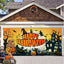 Banner de puerta de garaje Halloween Bosque Nebuloso