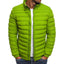 Veste en duvet en coton pour hommes pour l'automne et l'hiver