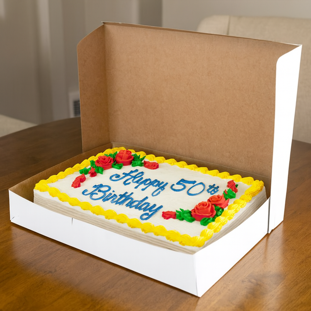 Caja de Pastel Completo Premium - 28" x 18" x 5"