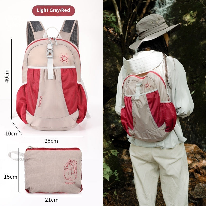 Portable Lightweight Mountaineering Backpack for Travel