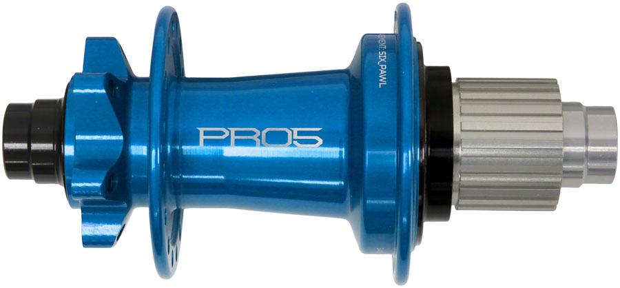 Moyeu arrière Hope Pro 5 - 12 x 148mm 6-Bolt Micro Spline Bleu 28H