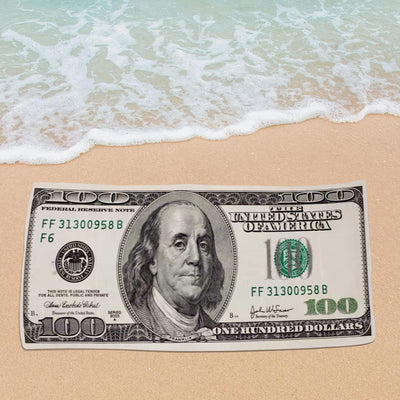 Premium Digital Print Beach Towel - Large Microfiber