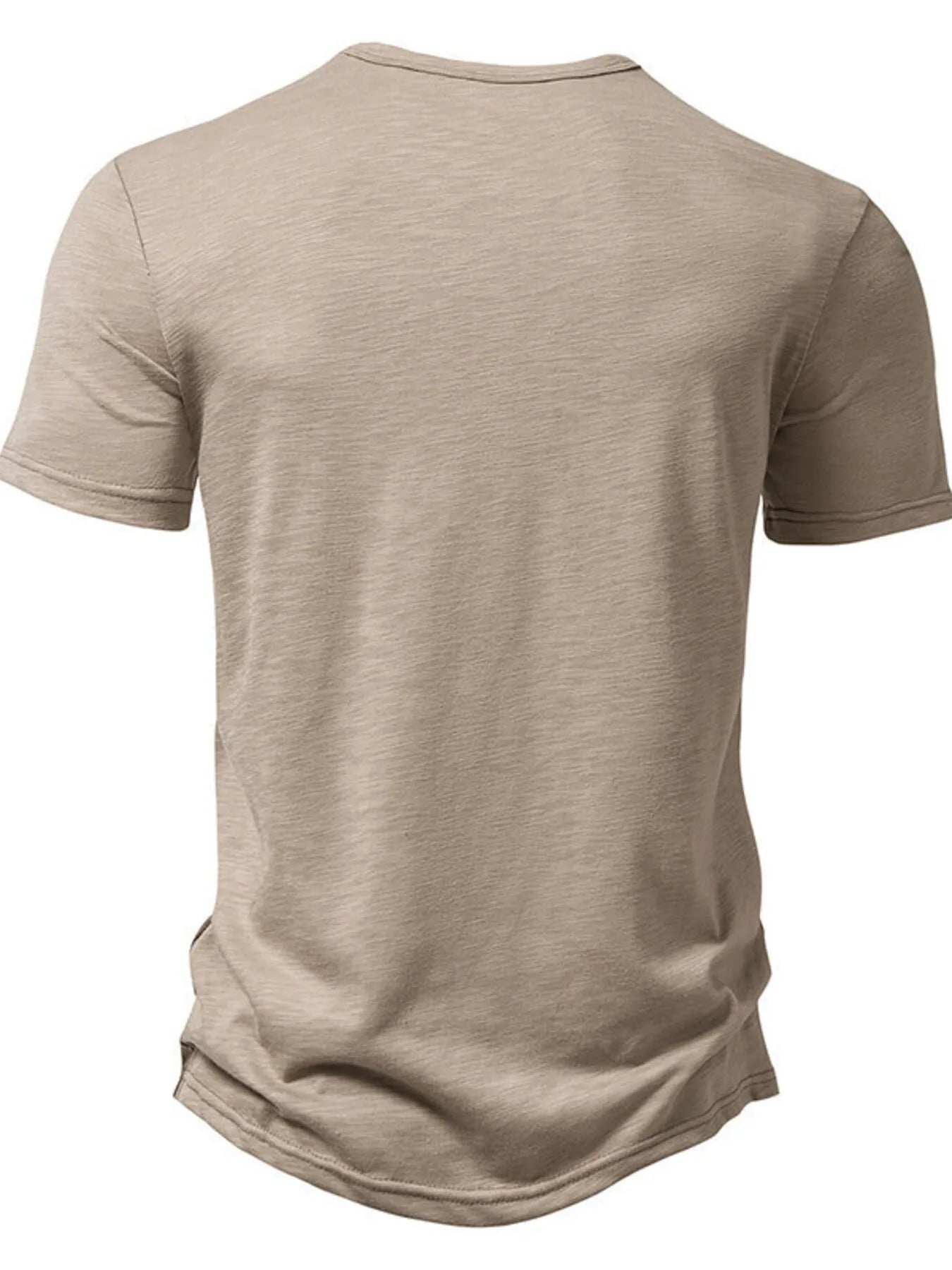 Haut à manches courtes avec détails de boutons pour hommes