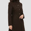 Manteau Femme Casual à Col Montant Automne Hiver
