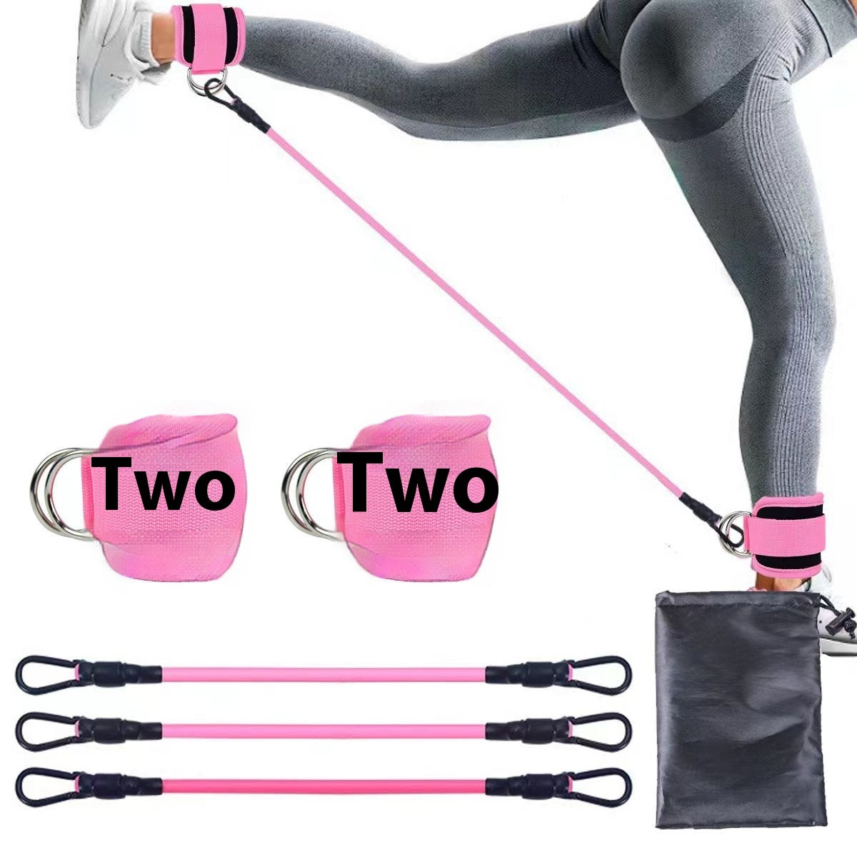 Ultimate Ankle Strap Resistance Bands for Hip and Leg Strength Training - Korvel
