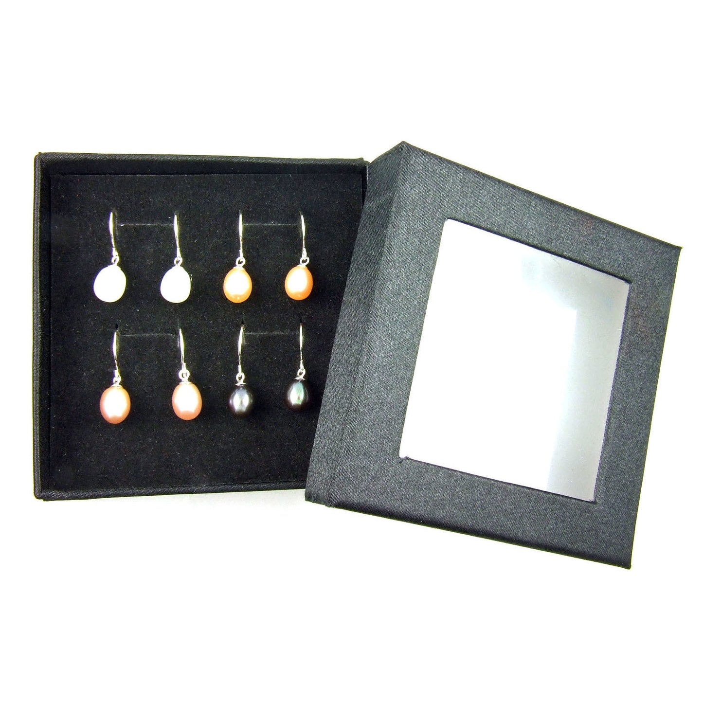 Ensemble de bijoux en perles d'eau douce naturelles en argent sterling