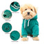 Suéter con capucha para perros elegante