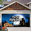 Banner de puerta de garaje Halloween Bosque Nebuloso