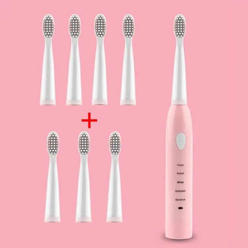 Cepillo de dientes eléctrico sónico ultrasónico potente