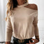 Suéter Elegante de Cuello Redondo para Mujeres Modernas