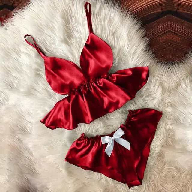 Ensemble de Chemise de Nuit Élégant pour Femmes