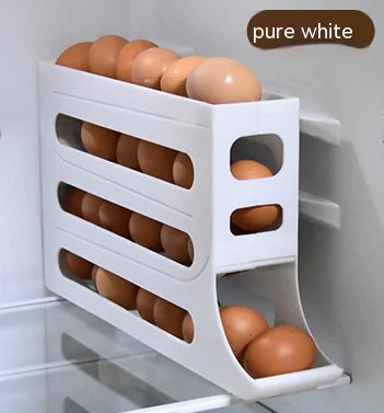 Plateau à œufs coulissant premium pour un rangement organisé