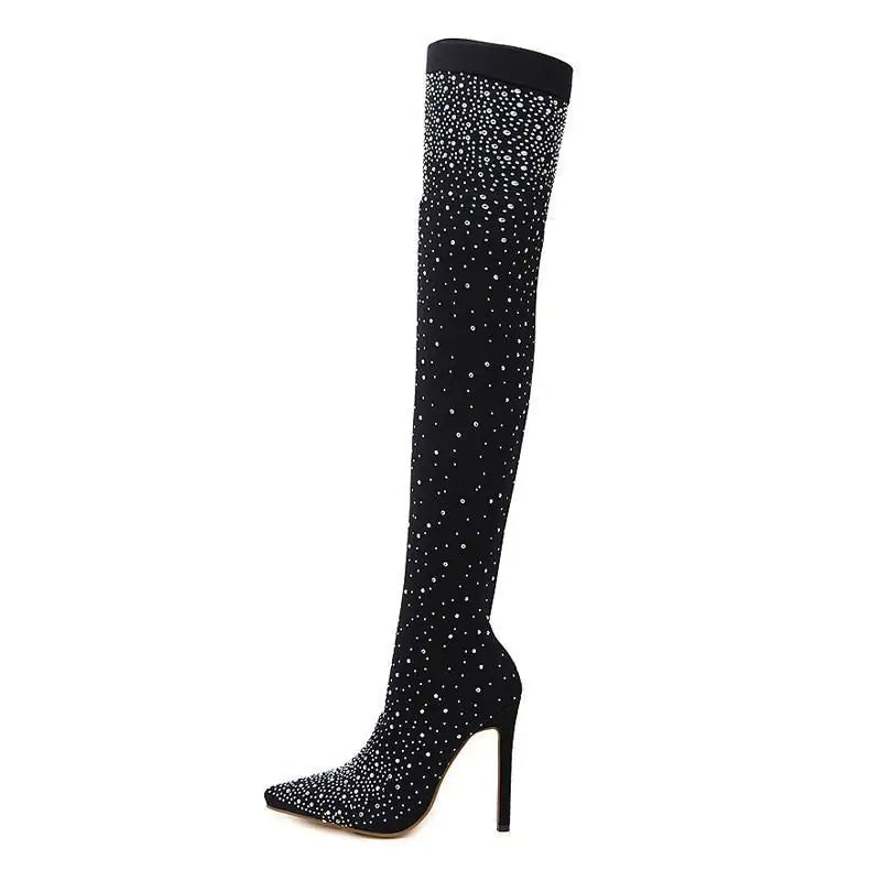 Crystal Boots - Elegant Footwear for Every Occasion