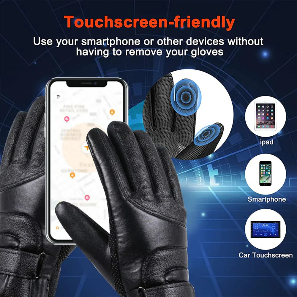 USB Heated Gloves for Winter: Thermal Ski & Snow Protection