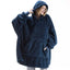 Sudadera con manta de felpa extragrande