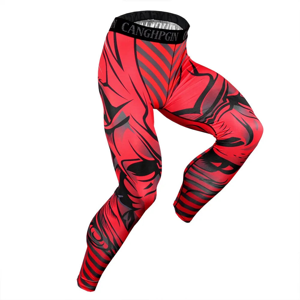 Collants de course Pro Compression pour hommes pour une performance active