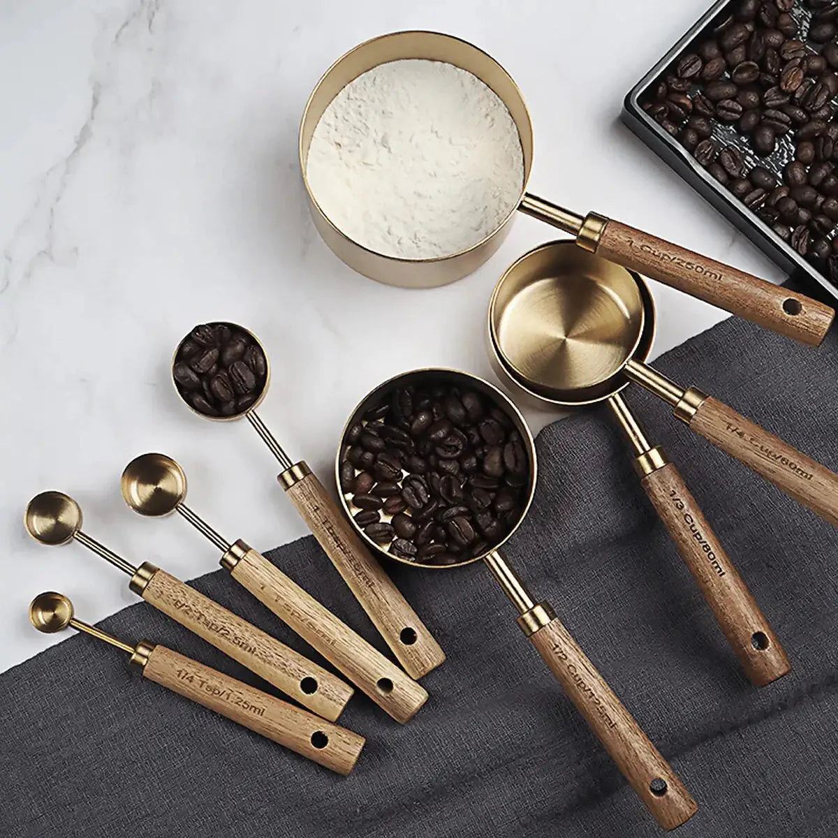 Precision Measuring Cups and Spoon Set