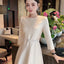 Robe unie élégante