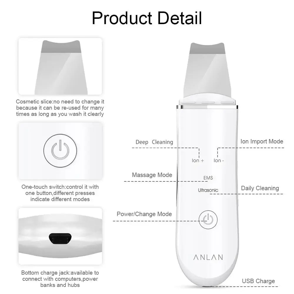 Appareil de levage de la peau par ultrasons