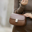 Sac bandoulière en cuir rétro