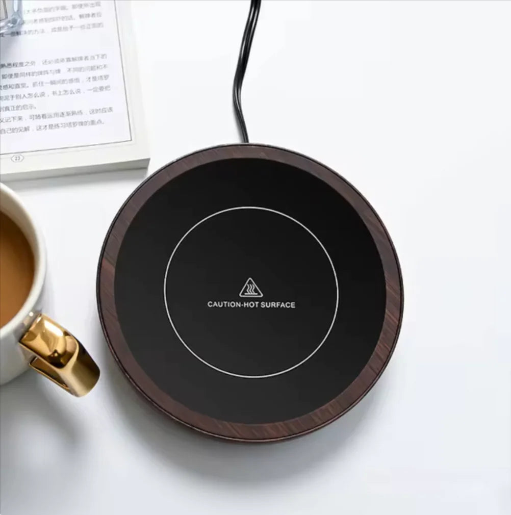 Stylish Electric Coffee Mug Warmer - Keep Your Drinks Warm