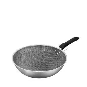 Premium Stainless Steel Wok for Effortless Cooking