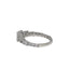 Genuine Cubic Zirconium CZ Bridal Ring in Sterling Silver