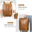 Sac à dos de voyage en cuir premium pour ordinateur portable