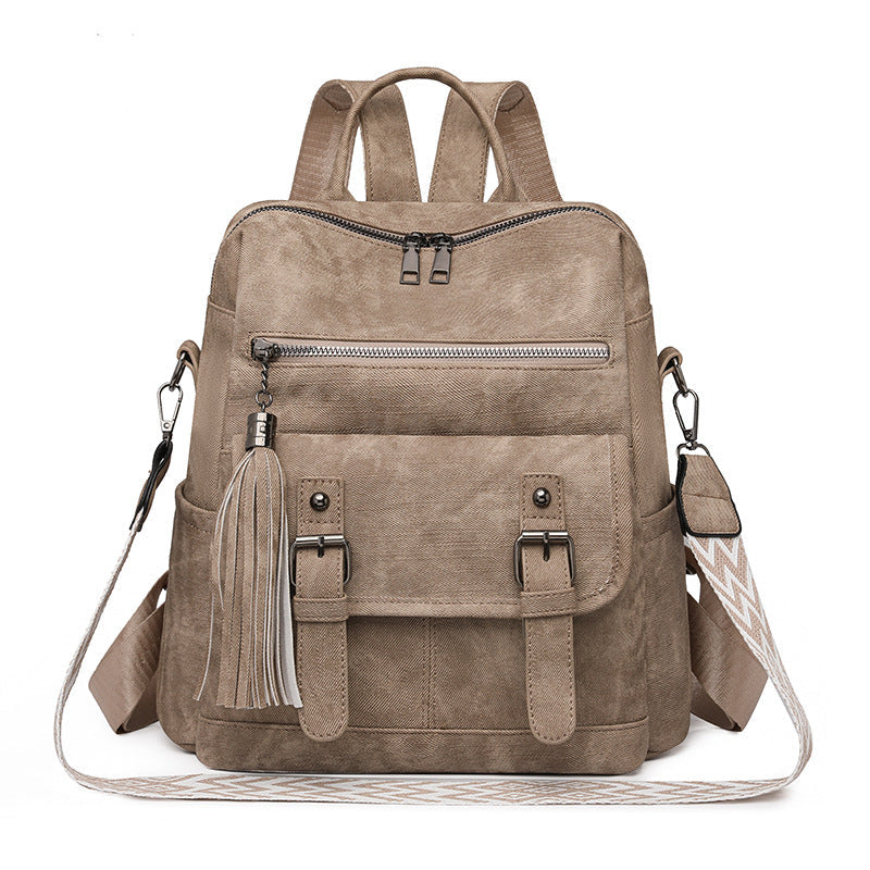 Mochila de viaje elegante y versátil para mujer