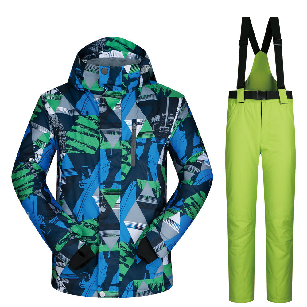 Premium Men's Snow Ski Suit - High-End Winter Outerwear