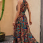 Elegant Floral Sleeveless Dress - A Summer Essential